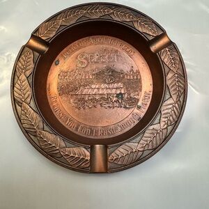 Vintage Ashtray Winston Select Cigarette Cigar Coin Tray Accent Collectible